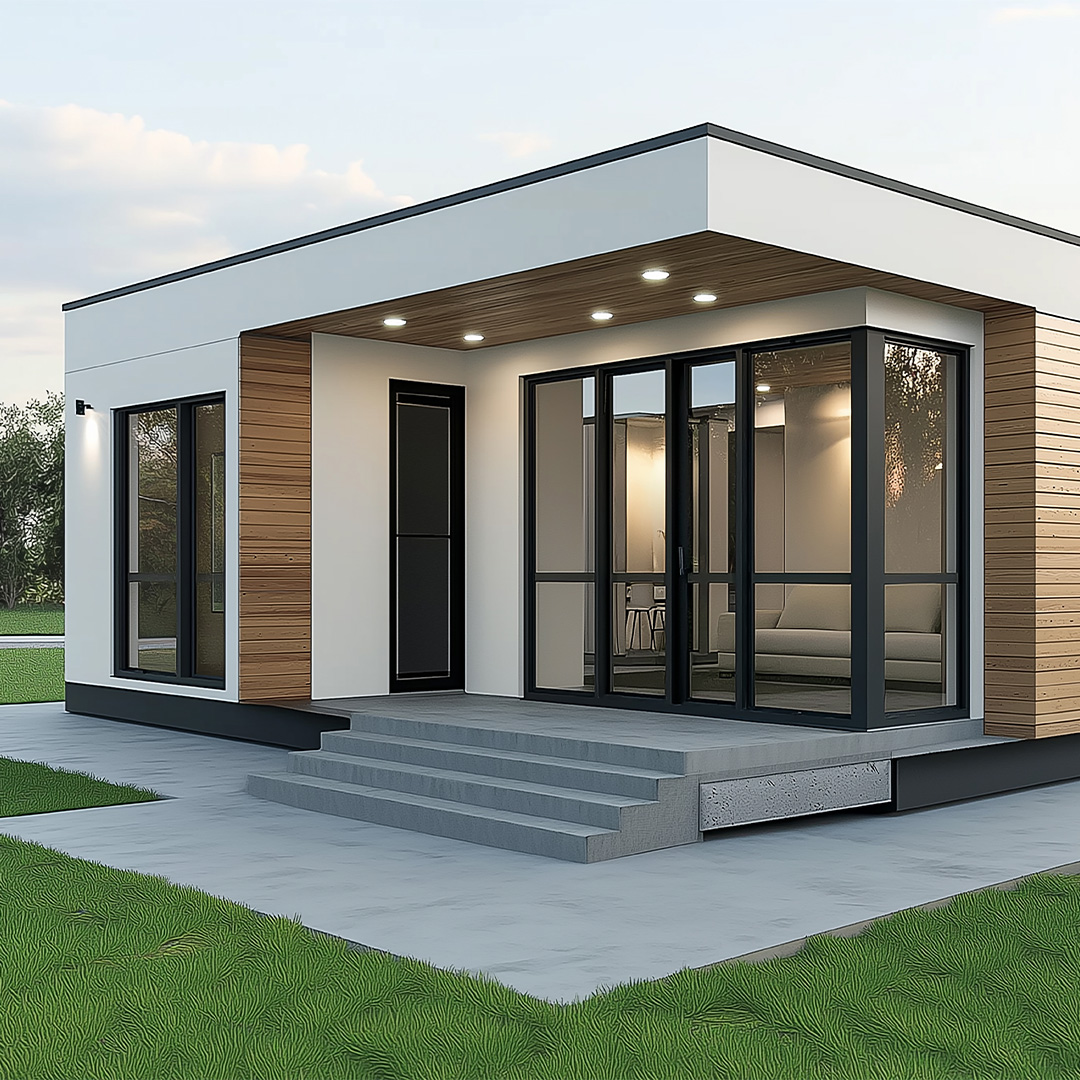 75m² Prefabrik Ev Projesi